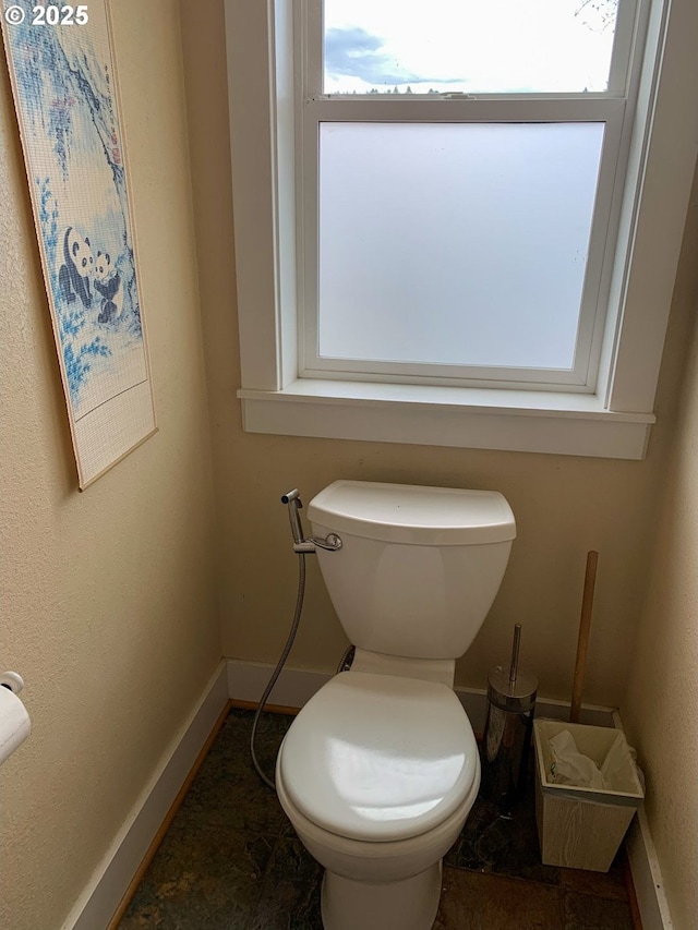 bathroom with toilet