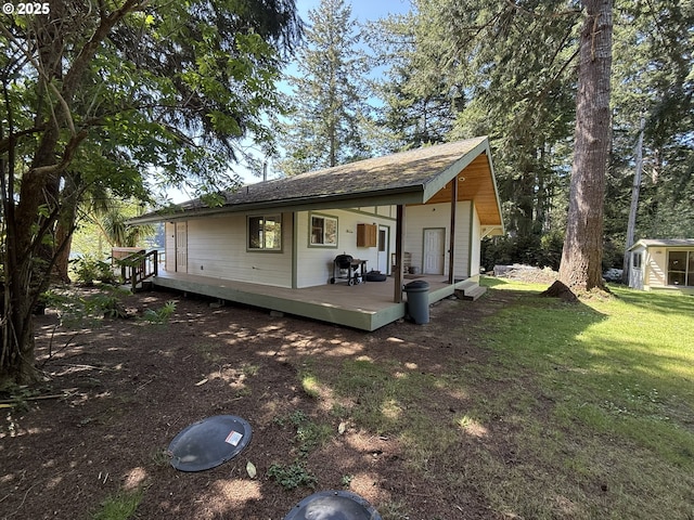 3140 S Tenmile, Lakeside, OR 97449 - view of outdoor structure featuring an outbuilding
