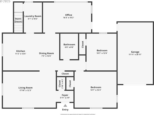 413 SW Brent Dr, John Day, OR 97845 - room layout
