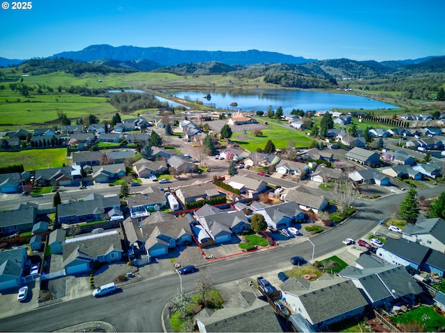 307 Cambridge Dr, Sutherlin, OR 97479 - view of property location featuring a water and mountain view and nearby suburban area