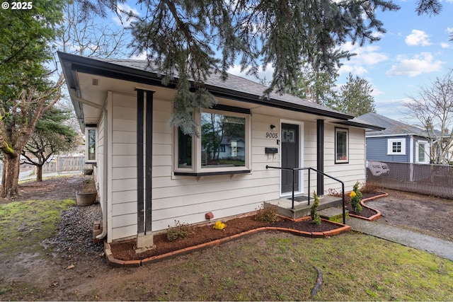 view of ranch-style house