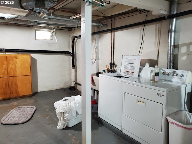 2640 Court Ave, Baker City, OR 97814 - below grade area with independent washer and dryer