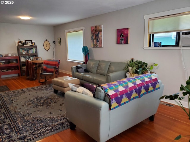 2640 Court Ave, Baker City, OR 97814 - living area featuring wood finished floors and baseboards