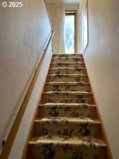 view of stairs