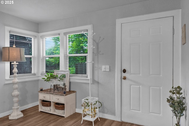 3911 E 16th Ave, Eugene, OR 97403 - entryway featuring wood finished floors and baseboards