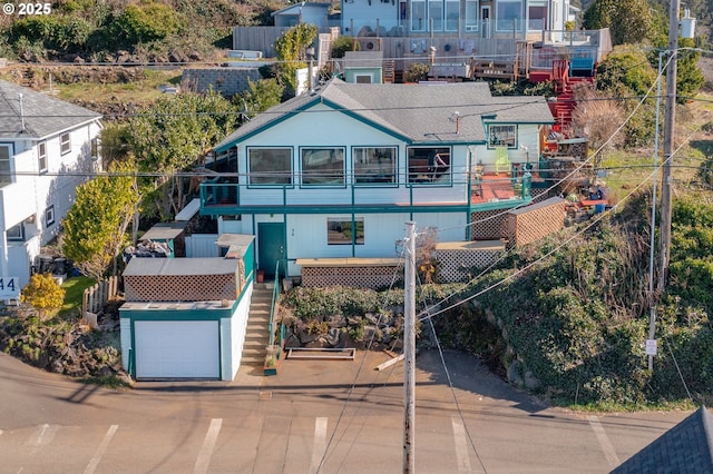 bird's eye view