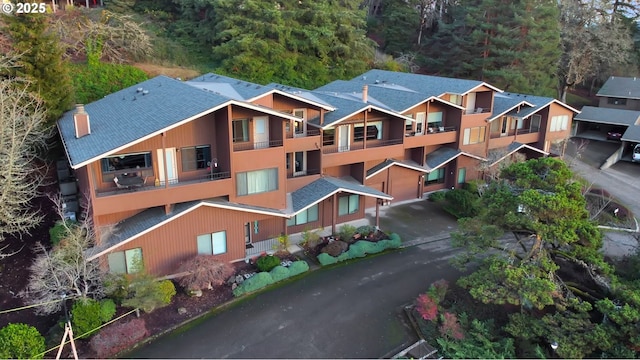 drone / aerial view