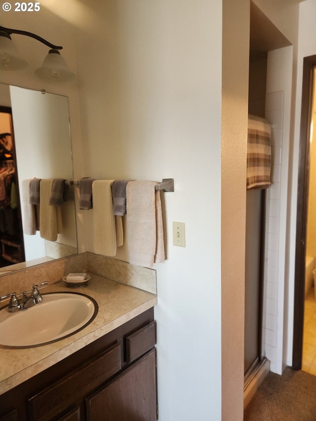950 Evergreen Rd Unit 109, Woodburn, OR 97071 - full bath featuring vanity and a shower with door