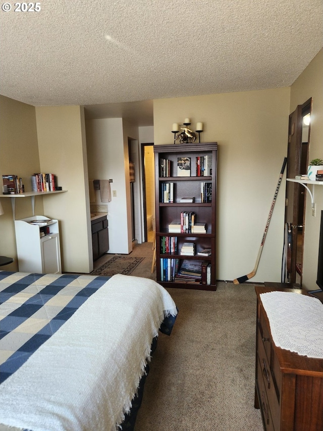 950 Evergreen Rd Unit 109, Woodburn, OR 97071 - carpeted bedroom with a textured ceiling