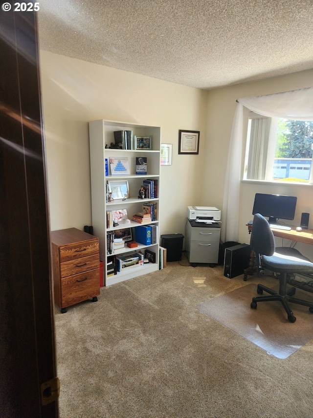 950 Evergreen Rd Unit 109, Woodburn, OR 97071 - office with carpet floors and a textured ceiling