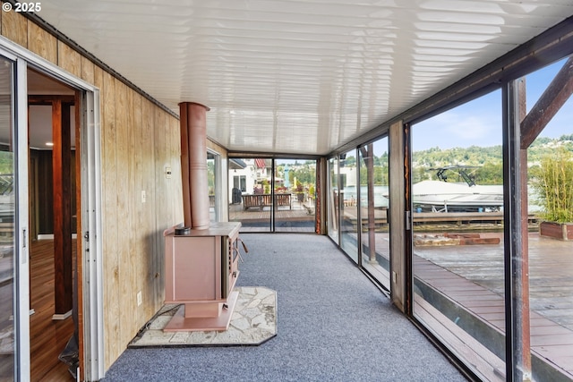 6901 SE Oaks Park Way Unit 1, Portland, OR 97202 - unfurnished sunroom with plenty of natural light