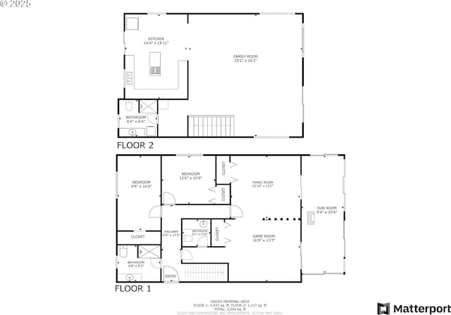 6901 SE Oaks Park Way Unit 1, Portland, OR 97202 - home floor plan