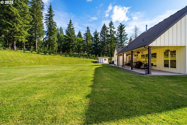 19428 NE 259th St, Battle Ground, WA 98604 - view of grassy yard featuring a patio