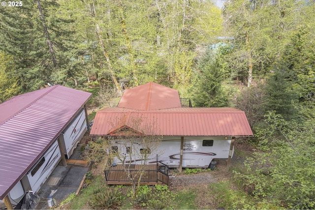 24706 NE Columbia Tie Rd Unit 41/21, Amboy, WA 98601 - aerial view featuring a view of trees