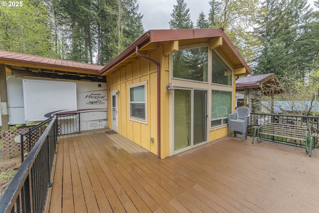 24706 NE Columbia Tie Rd Unit 41/21, Amboy, WA 98601 - view of wooden deck