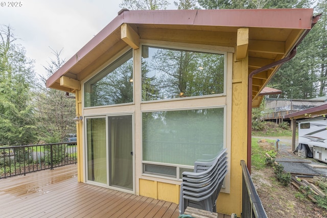 24706 NE Columbia Tie Rd Unit 41/21, Amboy, WA 98601 - view of deck