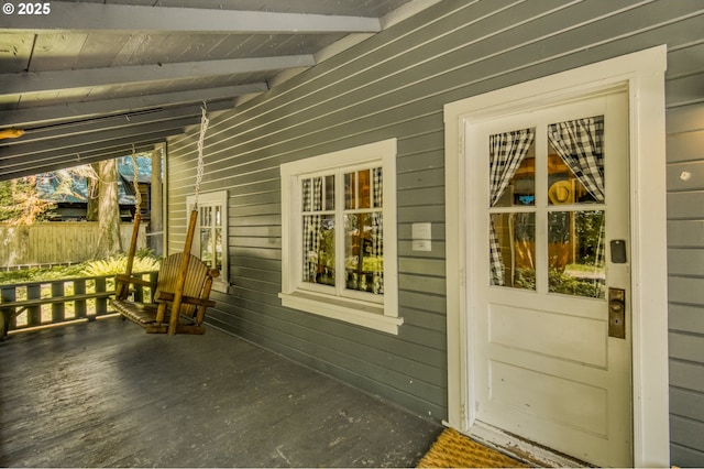 26630 E Roberts Rd, Welches, OR 97067 - view of wooden terrace