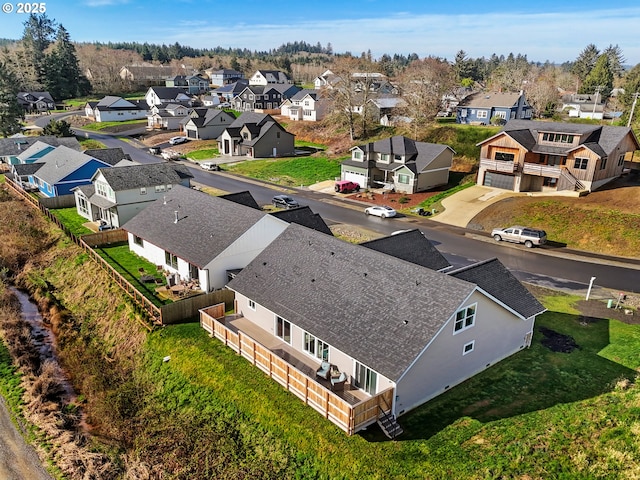 35692 Bella Ridge Loop, Astoria, OR 97103 - drone / aerial view featuring a residential view