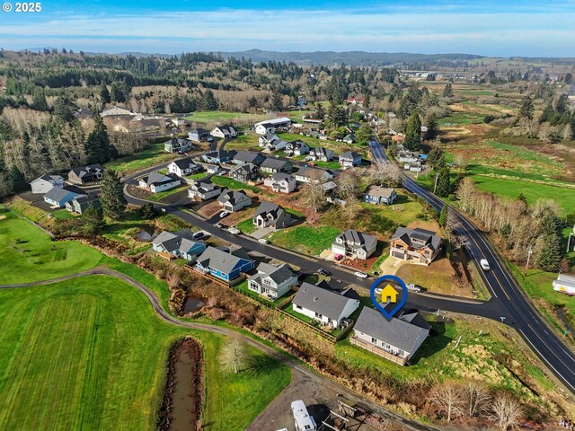 35692 Bella Ridge Loop, Astoria, OR 97103 - aerial view featuring a residential view