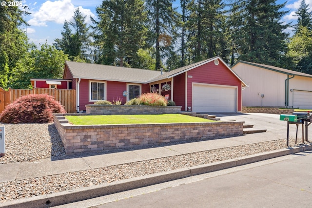 8312 SW Tygh Loop, Tualatin, OR 97062 - single story home with an attached garage and driveway