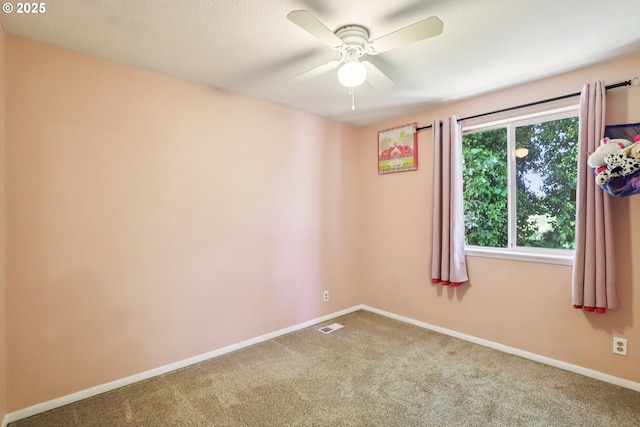 284 N 17th St, Saint Helens, OR 97051 - spare room featuring carpet and ceiling fan