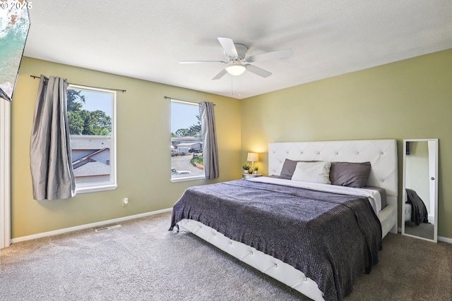 284 N 17th St, Saint Helens, OR 97051 - bedroom featuring carpet and ceiling fan
