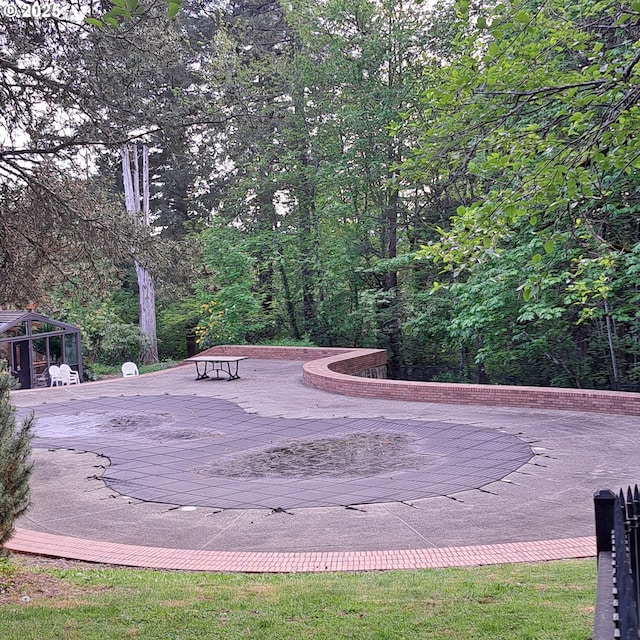 view of community