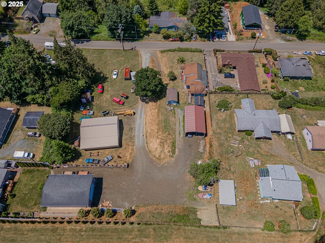 1446 N Collier St, Coquille, OR 97423 - aerial view of property and surrounding area with nearby suburban area