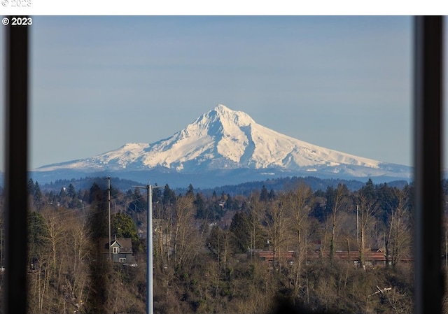 3570 S River Pkwy Unit 1903, Portland, OR 97239 - mountain view featuring a heavily wooded area