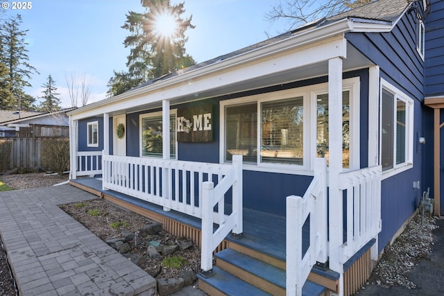 10095 SW 82nd Ave, Portland, OR 97223 - property entrance featuring covered porch