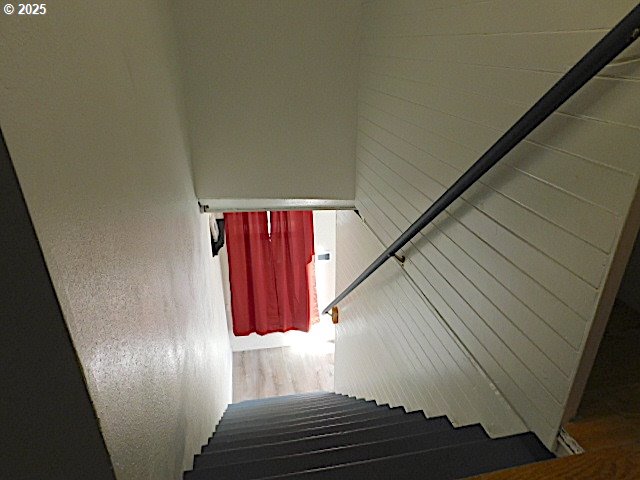 view of stairs