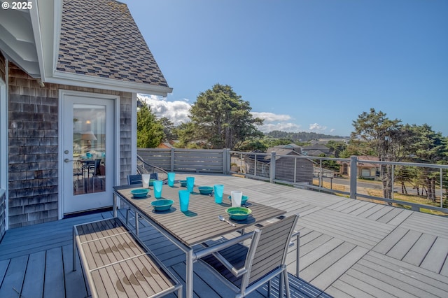 5020 NW Lee Ave, Lincoln City, OR 97367 - view of wooden terrace