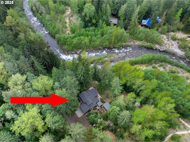 aerial view