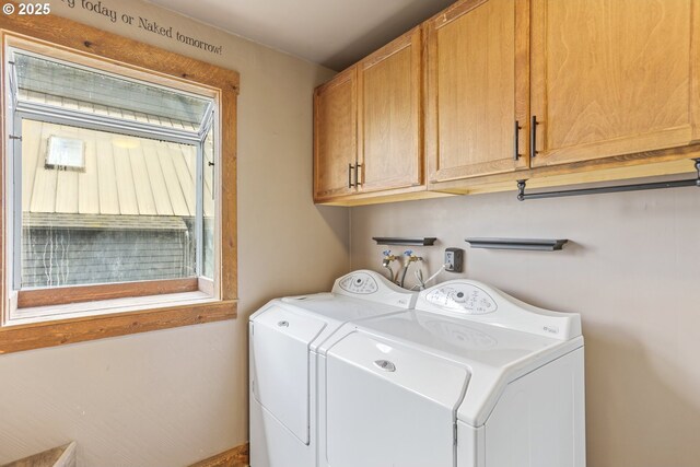 2039 N Jantzen Ave, Portland, OR 97217 - washroom featuring washer and clothes dryer and cabinet space