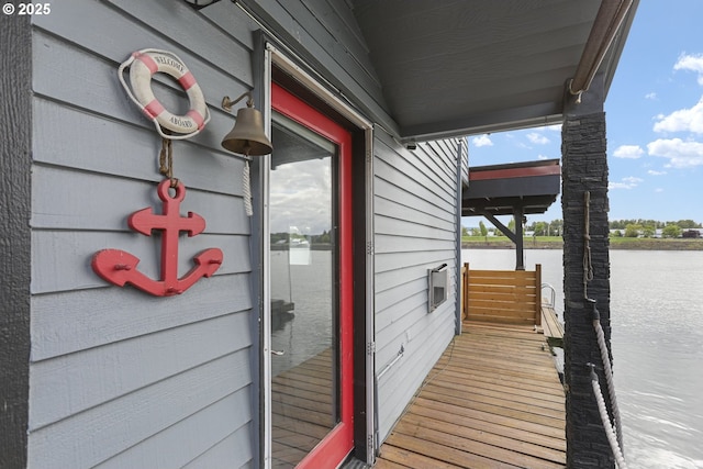 2039 N Jantzen Ave, Portland, OR 97217 - dock area featuring a water view
