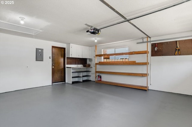 19555 SW Cascadia St, Beaverton, OR 97078 - garage with electric panel and a garage door opener