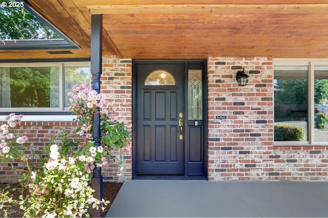 19555 SW Cascadia St, Beaverton, OR 97078 - property entrance with brick siding