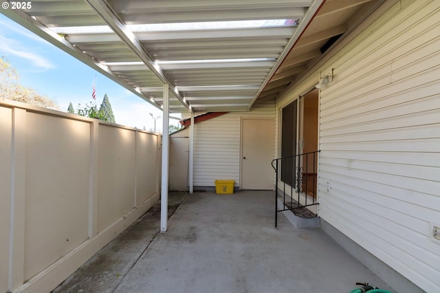 2110 SE 148th Pl, Portland, OR 97233 - view of patio / terrace with fence