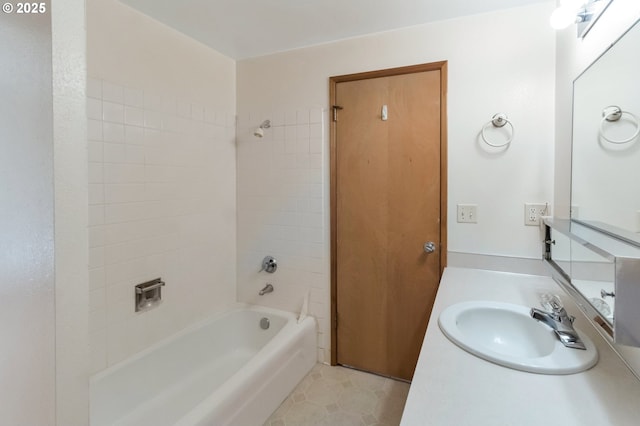 2110 SE 148th Pl, Portland, OR 97233 - full bathroom featuring vanity and bathtub / shower combination