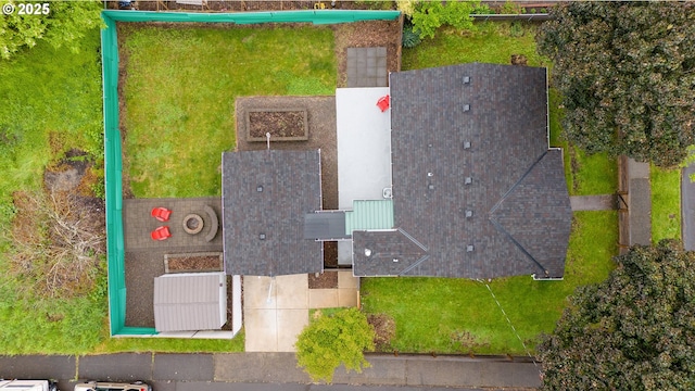 aerial view