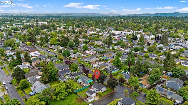 view of property location with nearby suburban area