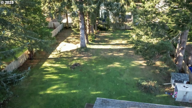 view of yard