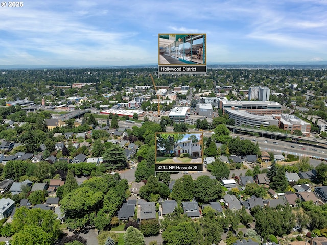 4214 NE Hassalo St, Portland, OR 97213 - aerial view