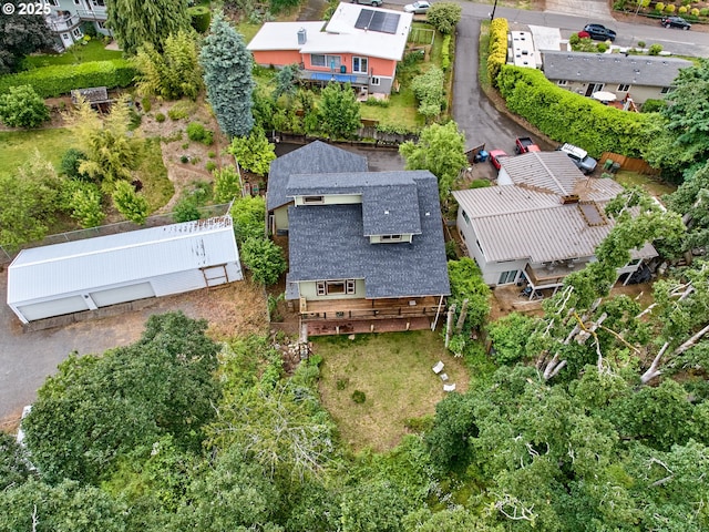 111 5th St, Silverton, OR 97381 - aerial view