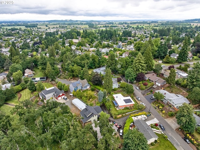111 5th St, Silverton, OR 97381 - aerial perspective of suburban area