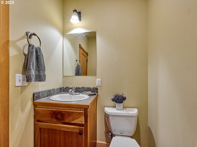 111 5th St, Silverton, OR 97381 - bathroom featuring vanity and toilet