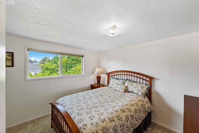 110 N Dean St, Coquille, OR 97423 - bedroom with carpet flooring, baseboards, and a textured ceiling