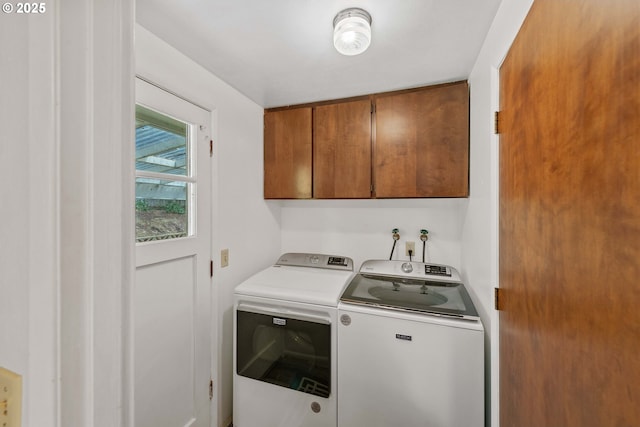 110 N Dean St, Coquille, OR 97423 - laundry room with washer and dryer and cabinet space