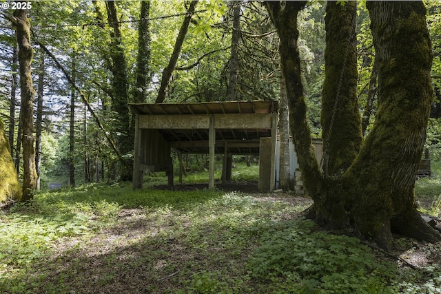18570 Oakdale Rd, Dallas, OR 97338 - view of pole building with a view of trees