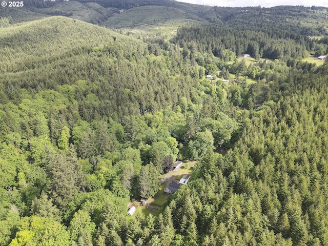 18570 Oakdale Rd, Dallas, OR 97338 - aerial view of property's location with a heavily wooded area and mountains